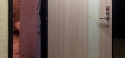 Наши работы в июне: установка входных дверей с ламинатом для квартир в Подмосковье